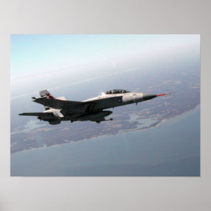 Poster Frelon F/A-18 superbe