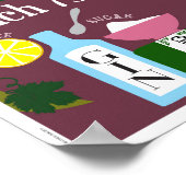 Poster French 75 Champagne Cocktail (Coin)