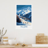 Poster French Alps Wall Art 1 (Cuisine)