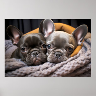 Poster French Bulldog Animal animal animal beauté chaude 