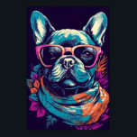 Poster French Bulldog Funny Art Pop Moderne<br><div class="desc">Voici Modern Funny French Bulldog Poster - l'ajout parfait à tout amoureux des chiens à la maison ou au bureau! Cette affiche est un mélange charmant de design contemporain et d'humour qui égaye tout espace. L'affiche présente une représentation moderne et minimaliste d'un Bulldog français, avec une touche humoristique qui vous...</div>