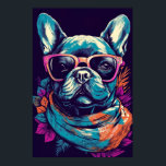 Poster French Bulldog Funny Art Pop Moderne<br><div class="desc">Voici Modern Funny French Bulldog Poster - l'ajout parfait à tout amoureux des chiens à la maison ou au bureau! Cette affiche est un mélange charmant de design contemporain et d'humour qui égaye tout espace. L'affiche présente une représentation moderne et minimaliste d'un Bulldog français, avec une touche humoristique qui vous...</div>