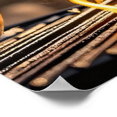 Poster French Bulldog Grill Chef Fiery (Coin)