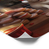 Poster French Christmas Cookies Festive Holiday (Coin)