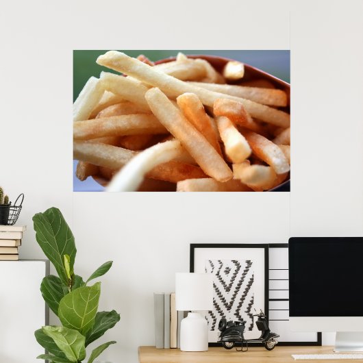 Poster French Fries (Bureau à domicile)