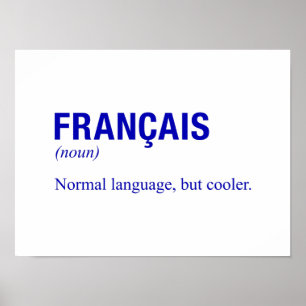 Poster FRENCH Language
