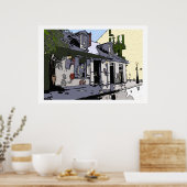 Poster French Quarter Black Smith Shop (Cuisine)