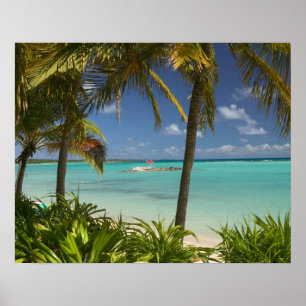 Poster French West Indies, Guadaloupe, Grande Terre, 2