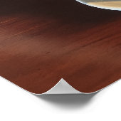 Poster Frenchie Caféinée : Haricots Avant Le Début Des Éc (Coin)