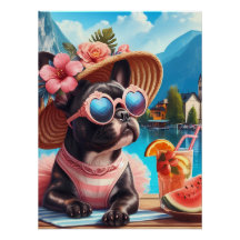 Frenchie en Hallstatt