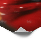 Poster Frenchie Festive : Un portrait de vacances (Coin)