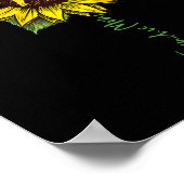 Poster Frenchie Sunflower Maman Français Bulldog Lover Ca (Coin)