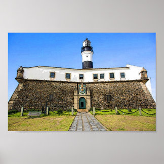Poster FRENTE DO FAROL DA BARRA - Salvador Ba