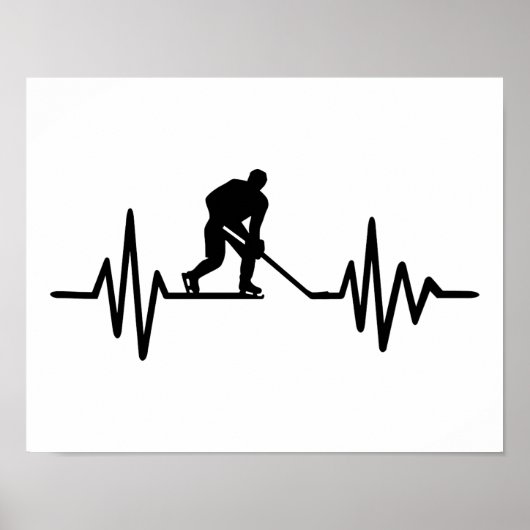 Poster Fréquence de hockey (Devant)