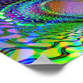 Poster "Fréquences résonantes et cerveau humain" (Coin)