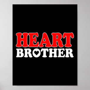 Poster Frère Chd Warrior Maladie cardiaque congénitale Br