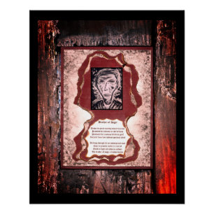 Poster Frère de la colère