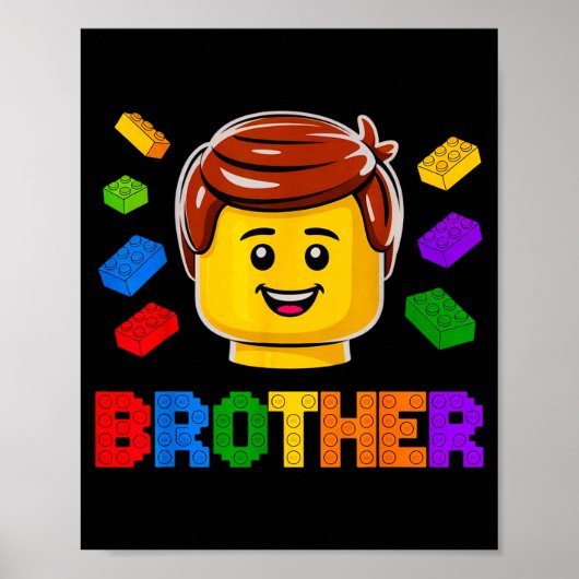 Poster Frère de la famille Maître Constructeur Bâtiment B (Devant)