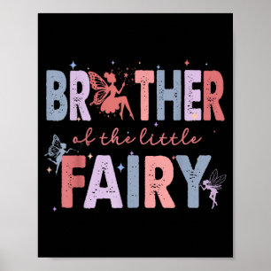Poster Frère de la petite fée qui fête son premier annive