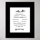 Poster Frère du deuil (Devant)