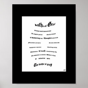 Poster Frère du deuil