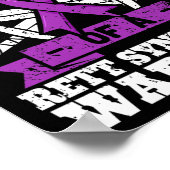 Poster Frère D'Un Syndrome De Rett Guerrier Sensibilisati (Coin)