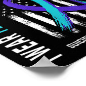 Poster Frère en droit Prévention du suicide Amérique (Coin)