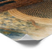 Poster Frère et soeur amour de chat (Coin)