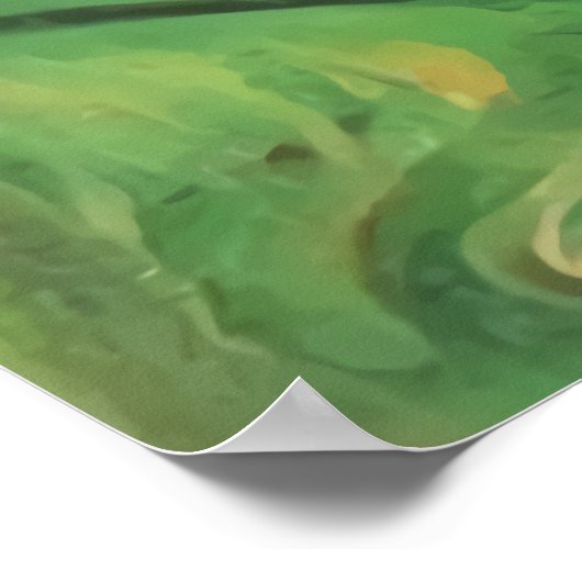 Poster Frère et soeur dans la forêt | Art AI (Coin)