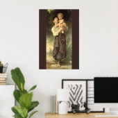 Poster Frère et Sœur par William Adolphe Bouguereau (Bureau à domicile)