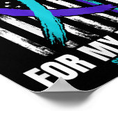 Poster Frère Prévention du suicide Drapeau américain (Coin)