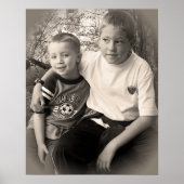 Poster Frères (Devant)