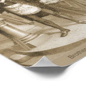 Poster Frères Ben et George (Coin)