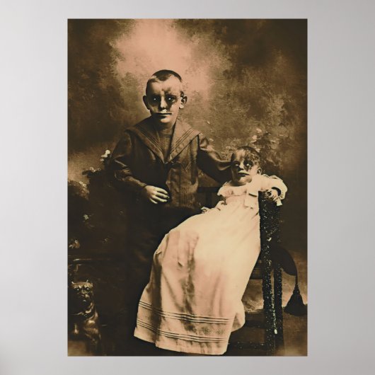 Poster Frères zombies (Devant)