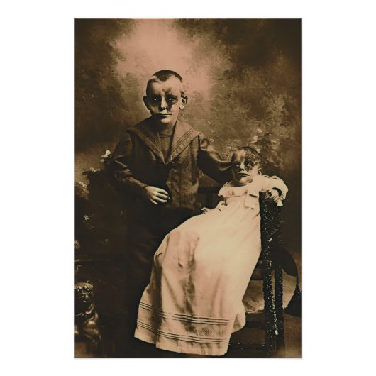 Poster Frères zombies (Devant)