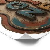 Poster Fresh Blue IMAGINE Art Vestimentaire (Coin)