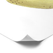 Poster Fresh Citrus Painted Lemons Mediterranean Welcome (Coin)