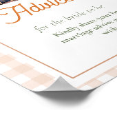 Poster Fresh off market Conseil pour la mariée mariée (Coin)