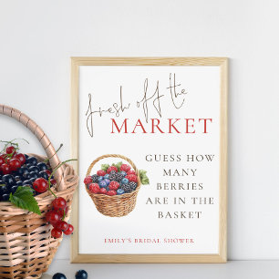 Poster Fresh off the Market Devinez combien de Fêtes des 