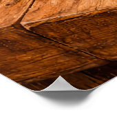 Poster Fresh Peaches on Wood a Rustic Still Life (Coin)