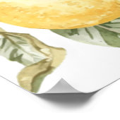 Poster Freshly Graduated  Graduation Party Welcome Sign (Coin)