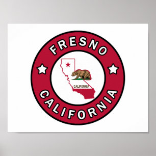 Poster Fresno Californie