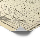 Poster Fresno County, Californie 13 (Coin)