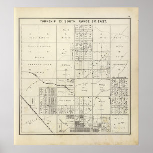 Poster Fresno County, Californie 34