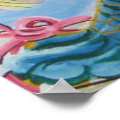 Poster Fresque chinoise Foo Dog / Lion Guardian (Coin)