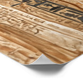 Poster Fresque de la vie des pharaons (Coin)