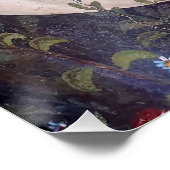 Poster Fresque de Pigeon et fontaine, Pompéi (Coin)