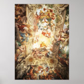 Poster Fresque de renaissance au plafond (Devant)