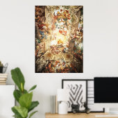 Poster Fresque de renaissance au plafond (Bureau à domicile)