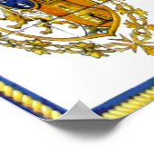 Poster Fresque espagnole personnalisée (Coin)